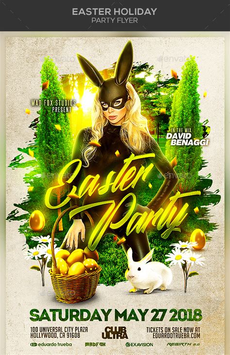 40premium And Free Easter Party Flyer Templates In Psd For Holidays Free Psd Templates