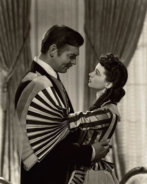 npg x35326 clark gable as rhett butler and vivien leigh as scarlett o hara in gone with the