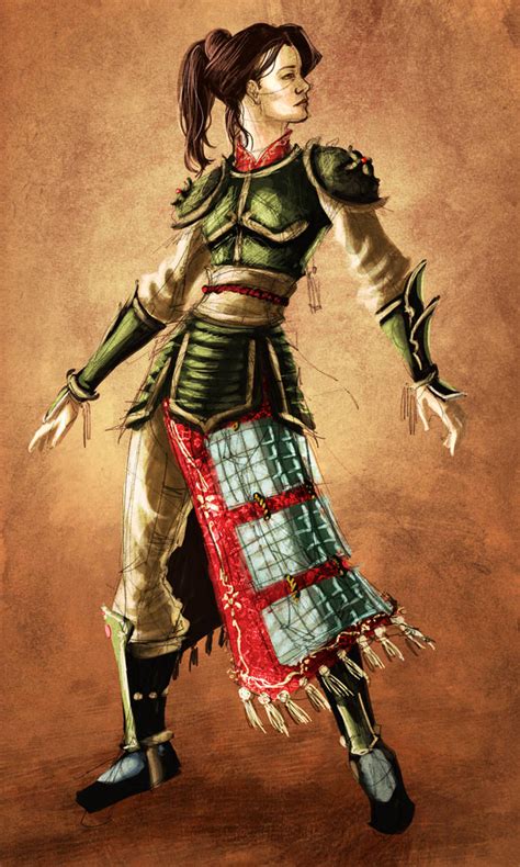 Chinese Warrior Concept By Dannyhuynh99 On Deviantart