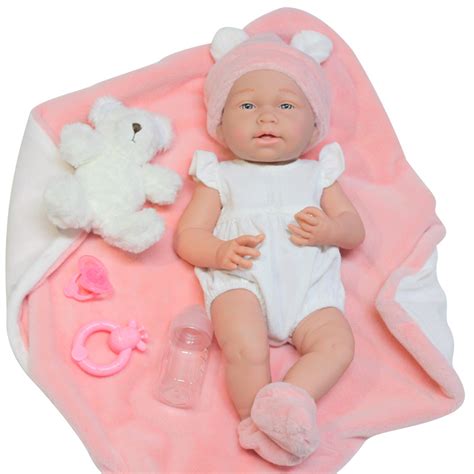 Oemodm Pink Carpet 16 Inch High Quality Lovely Sleeping Baby Doll Milk