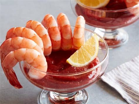 Shrimp have health benefits even beyond their vitamin and mineral content: Shrimp Cocktail Recipe | Food Network Kitchen | Food Network