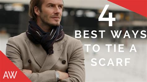 If you're ready to knot, tie, twist, loop, braid, fluff and fold your scarf, we've provided a selection of tutorials to keep you looking stylish no matter the occasion. How To Tie Scarves For Men - Men's Style Quick Tips - YouTube
