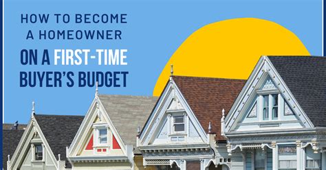 How To Become A Homeowner On A First Time Buyers Budget