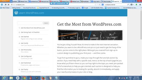 Get the Most from WordPress.com | Learn wordpress, Wordpress tutorials, Wordpress