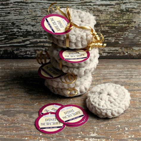 Daily replenishment of works of authorship. Handmade Dish Scrubbies - Party Inspiration