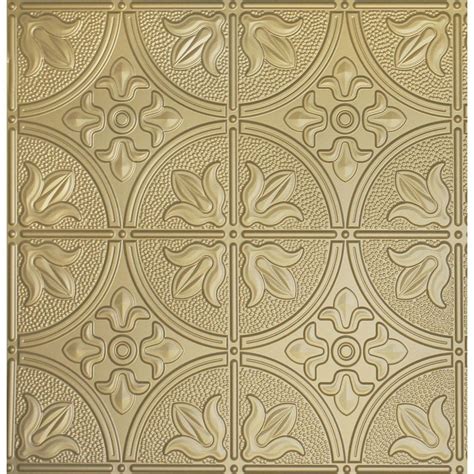 Get free shipping on qualified acoustic drop ceiling tiles or buy online pick up in store today in the building materials department. Global Specialty Products Dimensions 2 ft. x 2 ft. Brass ...