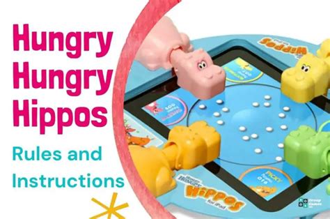 Hungry Hungry Hippos Rules And Gameplay Instructions