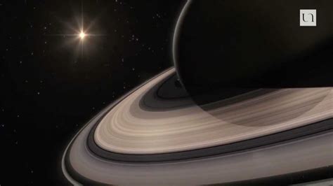 Autour des lunes de Saturne - YouTube