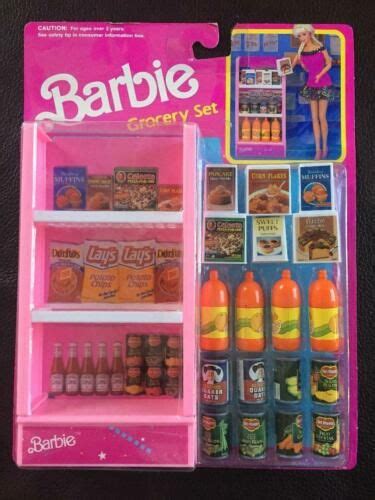 Vintage Barbie Grocery Play Set Arco Mattel 7562 7296 Ebay Barbie