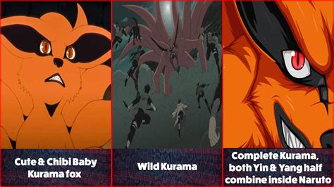 Evolution Of Kurama Nine Tails Fox Youtube