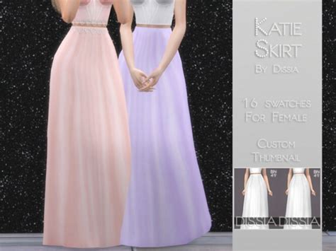 Katie Skirt By Dissia At Tsr Sims 4 Updates