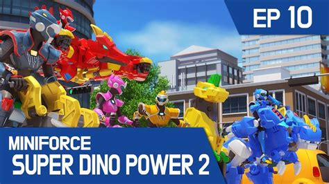 Miniforce Super Dino Power2 Ep10 Invasion Of The Bread Aliens Youtube