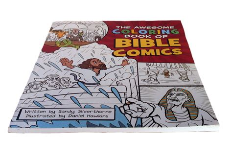 The Awesome Coloring Book Of Bible Comics By Sandy Silverthorne