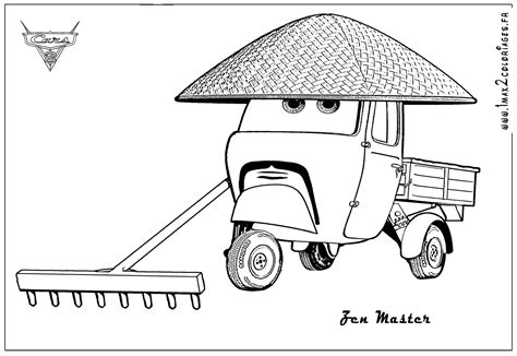 Maybe you would like to learn more about one of these? Coloriages cars 2 - Zen Master Cars 2 - Coloriages les ...