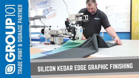 Silicon Edge Graphics Stitching Silicon Kedar Edging Fabric Printing