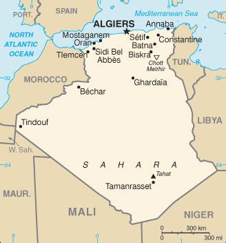 Encuentre el área de cualquier forma en el mapa. Geography for Kids: Algeria