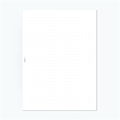 A5 Dot Grid Inserts Makselife