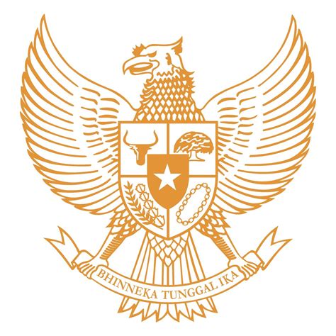 Logo Garuda Pancasila Gold Coreldraw Design Vector Logo Eagle Pictures