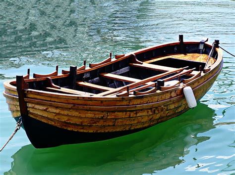 Wooden Rowboat Photograph By Anthony Dezenzio