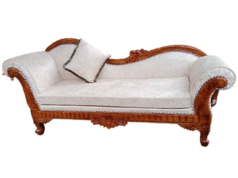 Brown And White Maharaja Carving Teak Wood Couch At Rs 25000piece In
