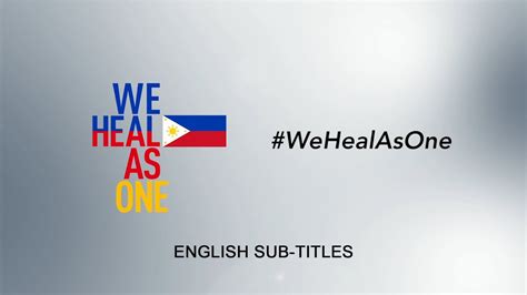 We Heal As One English Sub Titles Youtube