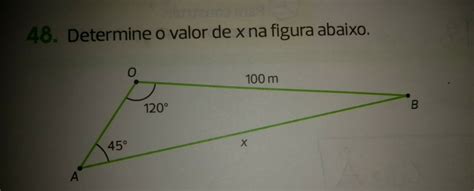 Determine O Valor De X Na Figura