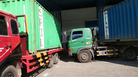 truk kontainer  keren youtube youtube