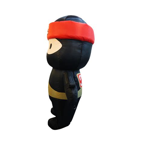 Inflatable Mascot Malaysia Ninja Joe Hola Mascot 2 Hola Mascot