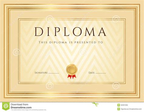 fondo del certificadodel diploma plantilla capitulo