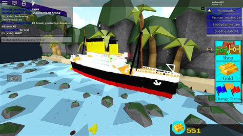 A Titanic In Build A Boat For Treasure Roblox Youtube