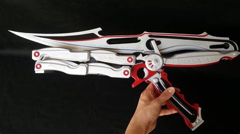 Prop Preview 01 Lightnings Blazefire Gunblade Final Fantasy Xiii