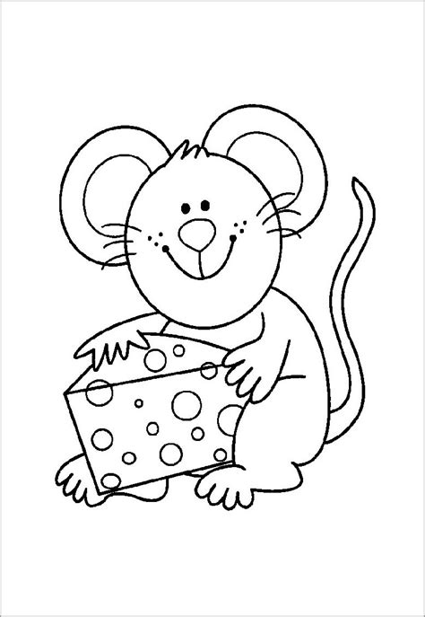 Mouse Coloring Pages - ColoringBay