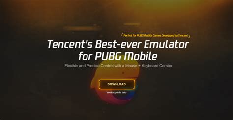 With this android emulator, you can improve the. Tencent Gaming Buddy lets you play PUBG Mobile on your PC