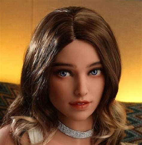 Only Head For Full Body Sex Dólls Realistic With Hair Tpe Toys Men