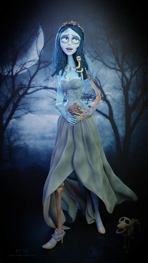 Corpse Bride Emily Full Body