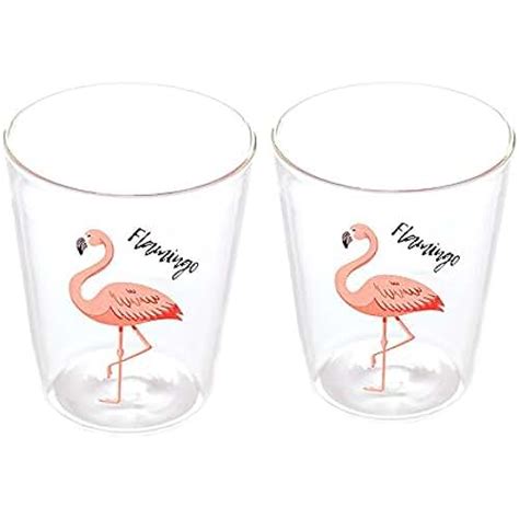 Flamingo Drinking Glasses