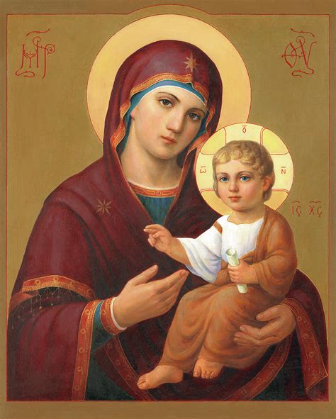 Mother Of Jesus Painting By Svitozar Nenyuk Pixels Merch