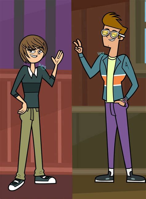 Gordie And Topher ~ Outfit Swap By Jeliess Daredevil Art Lighted Centerpieces Total Drama
