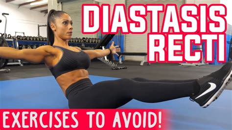 3 Exercises To Avoid If You Have Diastasis Recti Youtube