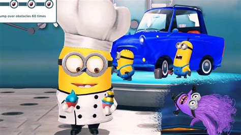 Despicable Me 2 Minion Rush Baker And Evil Minion On
