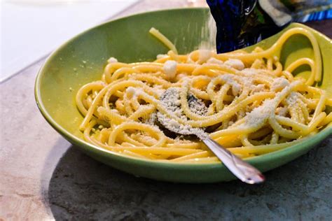 Bucatini Pasta Stock Photo Image Of Flavorful Basil 102758628