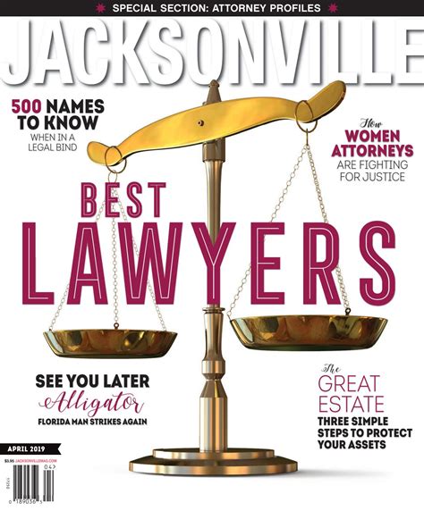 Jacksonville Magazine April 2019 Best Lawyers Issue By Jacksonville