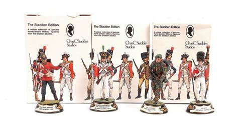 2158 The Stadden Edition 75mm Military Miniatures Lot 2158