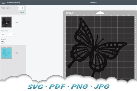 Layered Butterfly Svg Butterfly Svg Files For Cricut Etsy