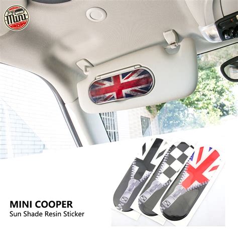 Mini Cooper Sun Visor Sticker Windshield Decal 3d Stickers