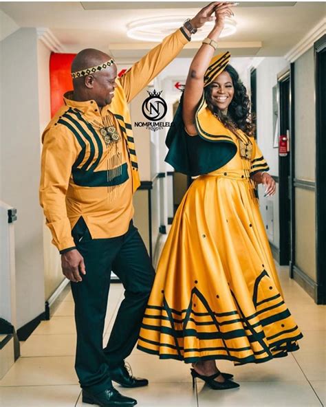 lovely umbhaco xhosa attires colorful wedding dresses couples african outfits african dresses