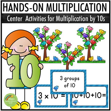 Hands On Multiplication Bundle Center Activities Pinay Homeschooler