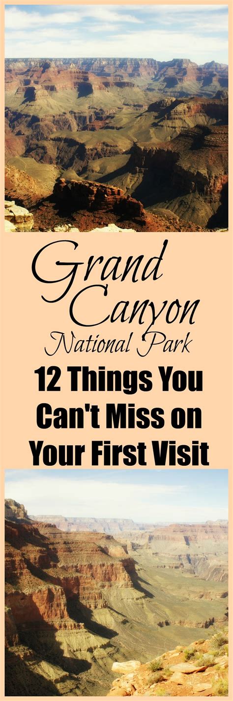 12 Things You Cant Miss On Your First Visit To The Grand Canyon Trip