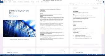 Disaster Recovery Plan Template (MS Word+Excel ...