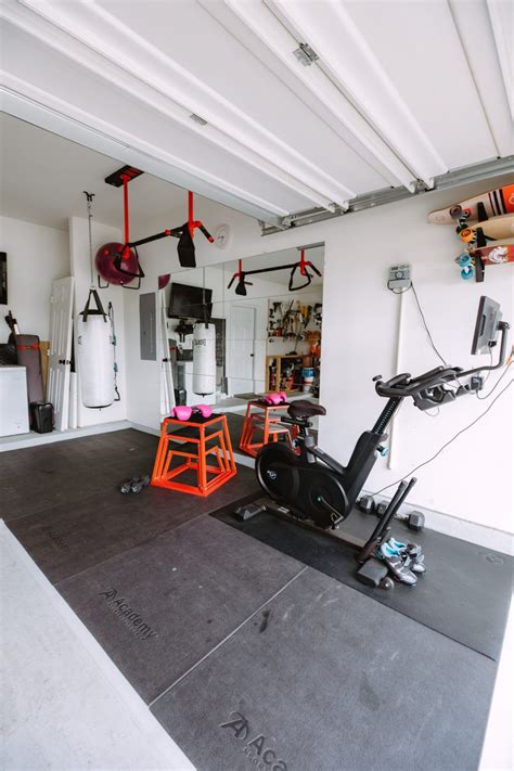 Half Garage Gym On A Budget Gym Room At Home Home Gym Design